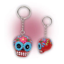 DOD Skull Keychain