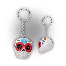 DOD Skull Keychain