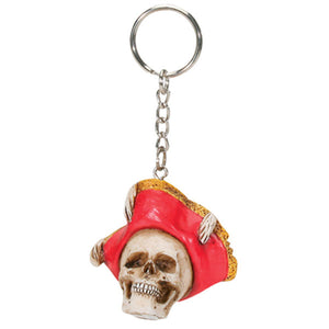 Pirate Hat Skull Key Chain