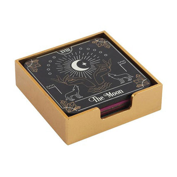 Tarot Card Coaster Set
