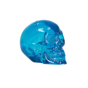 Tiny Blue Translucent Skull
