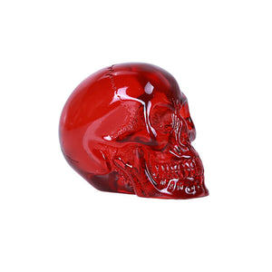 Tiny Red Translucent Skull